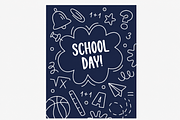 Back to School Posters Illustrations, an Education Illustration by Anna Studio (Thumbnail 15 of 18)