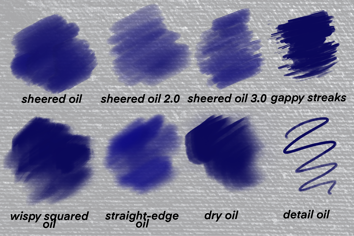 Oil 47 | Procreate Brush Kit, a Brush Add-On by Rachel McBride Creative (Photo 8 of 11)