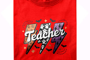 Lightning Teacher Ghost Boo Pumpkin, a Seasonal Illustration by Unique Design Team (Thumbnail 2 of 7)