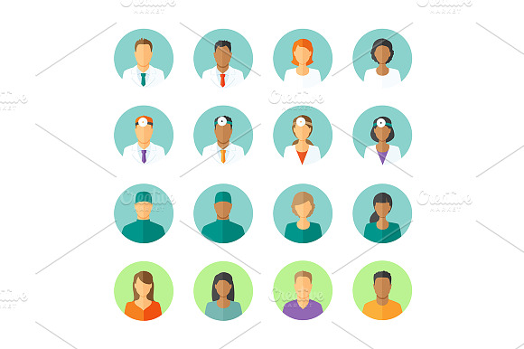 Avatars Of Doctors And Patients