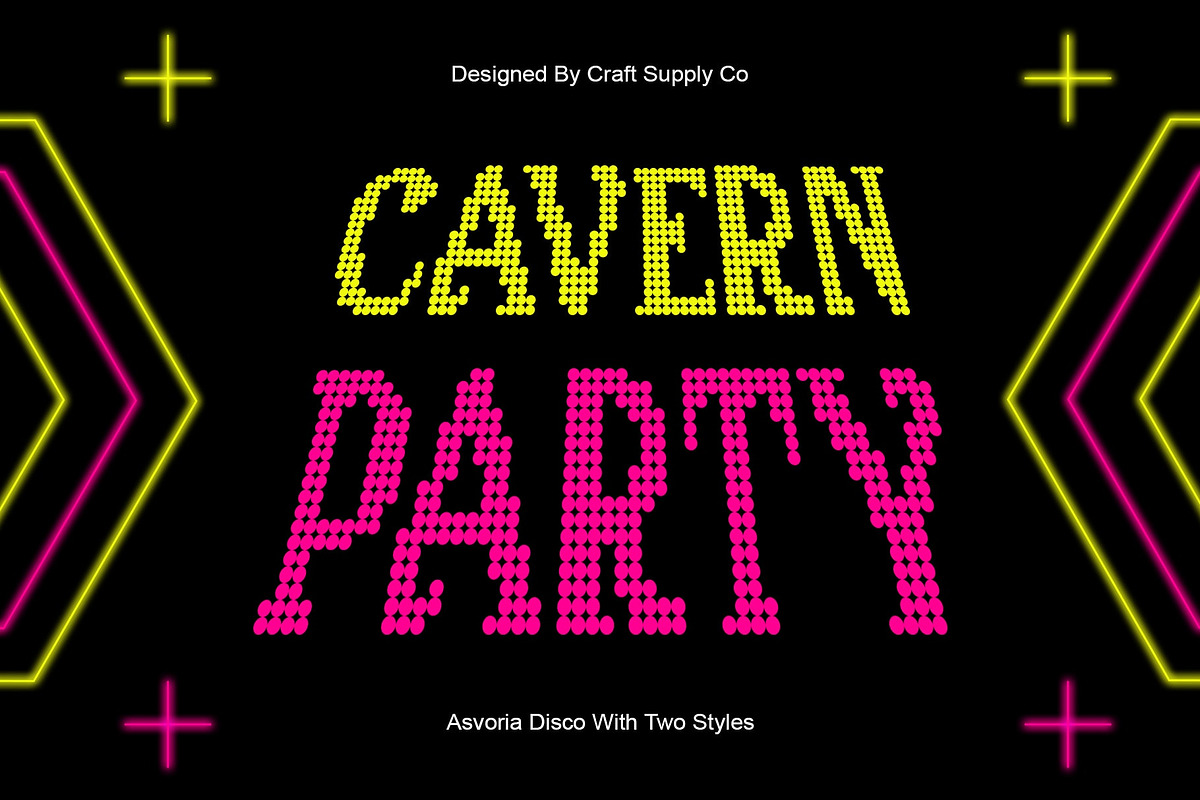 Asvoria Disco, a Serif Font by Craft Supply Co. (Photo 6 of 8)