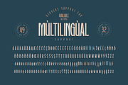 Atoverz – Retro Condensed Font, a Sans Serif Font by twinstd (Thumbnail 10 of 13)