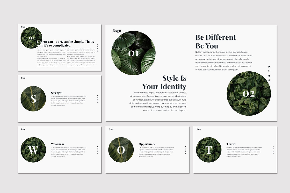 Dsgn - Google Slides, a Presentation Template by deasign (Photo 7 of 14)