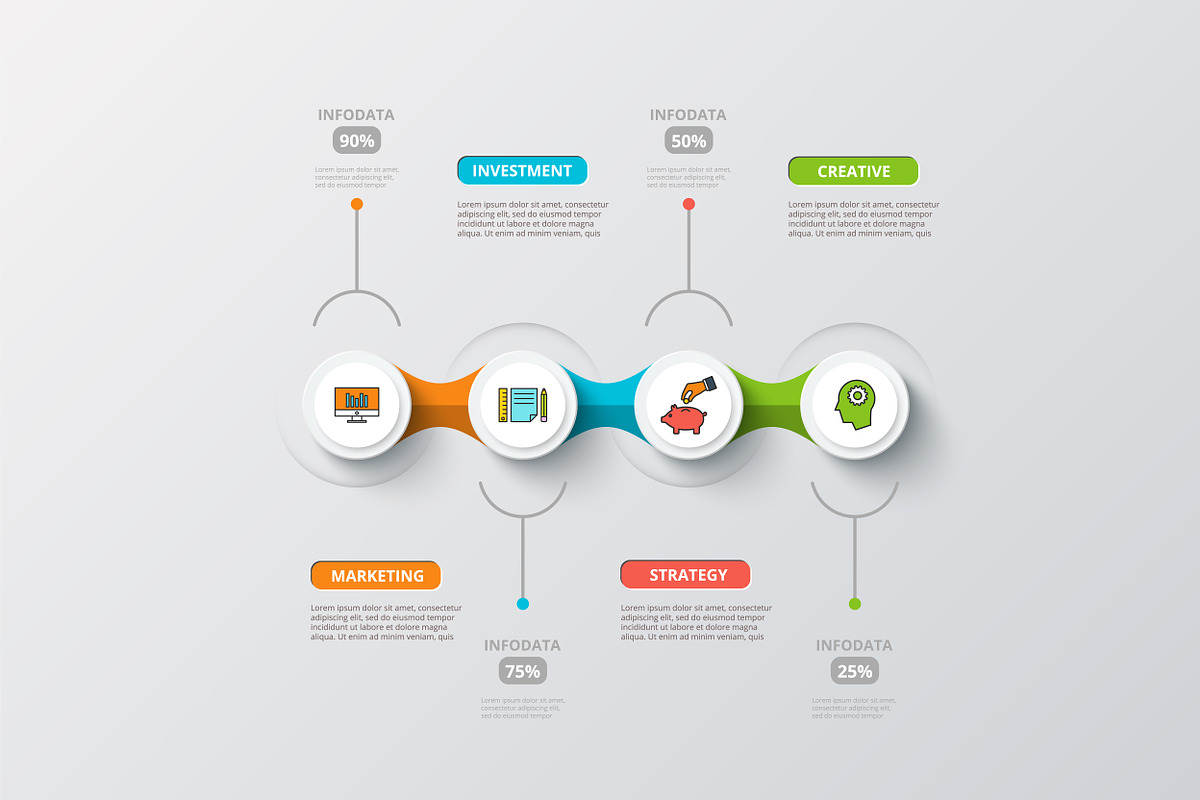 Diagrams for business infographic v3, a Presentation Template by Abert (Photo 7 of 7)