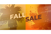 Autumn Sale Graphics Set, a Seasonal Illustration by Finevector (Thumbnail 3 of 6)