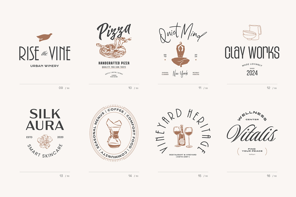 Minimalist Logo Templates, a Branding & Logo Template by iStar Design (Photo 7 of 19)