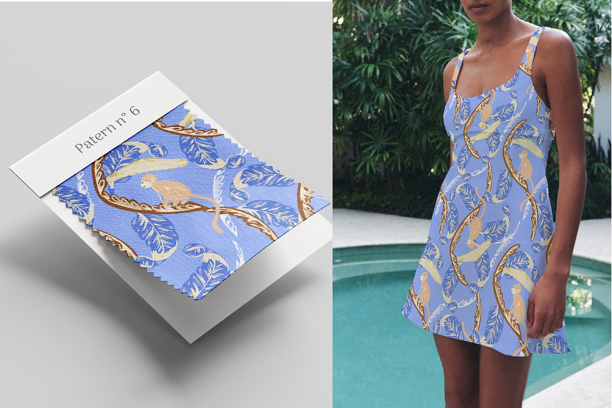Boho Jungle bundle and patterns, an Object Graphic by MayBay Studio (Photo 7 of 8)