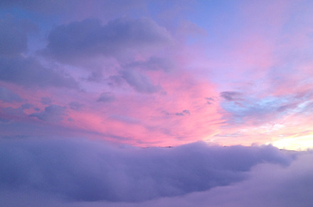 Purple Blue Sunset Containing Sunset Hills And Purple preview 5