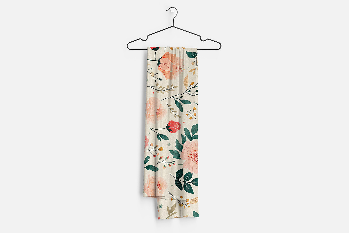 Wool scarf Mockup Part 1, an Apparel Mockup by GraphicVil (Photo 7 of 9)