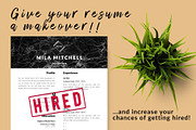Modern Resume Design / CV - Mila, a Resume Template by Templates Design Co. (Thumbnail 16 of 17)