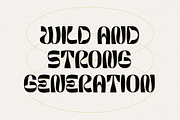 Youth Display Font, a Sans Serif Font by Pen Culture (Thumbnail 3 of 9)