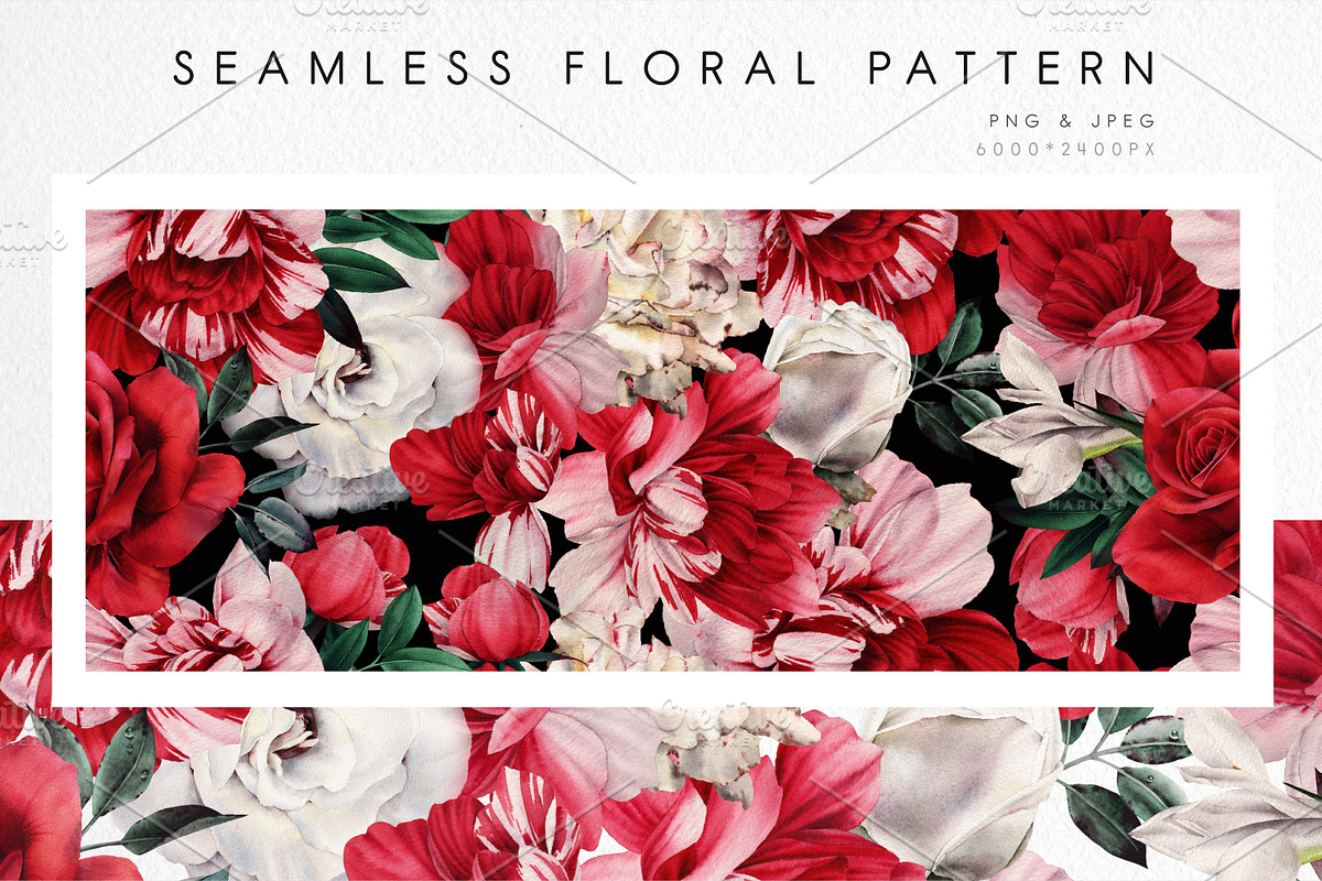 DISCOUNT PEONIES & ROSES (Clipart), a Decorative Illustration by ollalya (Photo 6 of 8)