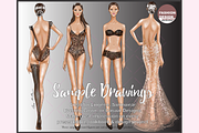 Fashion Figure Models Tan Skin PNG, a Person Illustration by Fashion Workshop Bkk (Thumbnail 4 of 6)