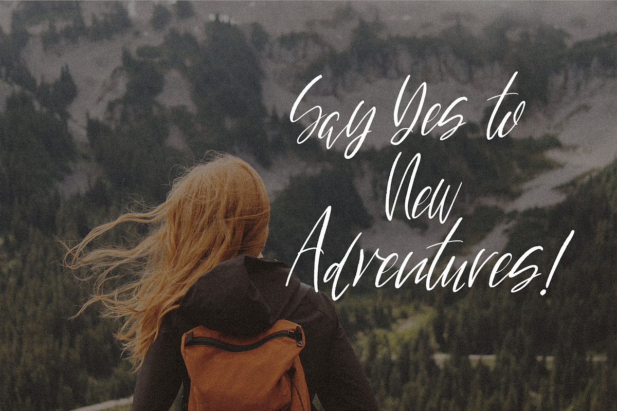 Bountiful Handlettered Font preview 7
