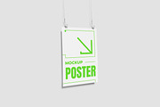 Hanging Poster Mockup, an Advertising Mockup by AnasStudio (Thumbnail 3 of 5)