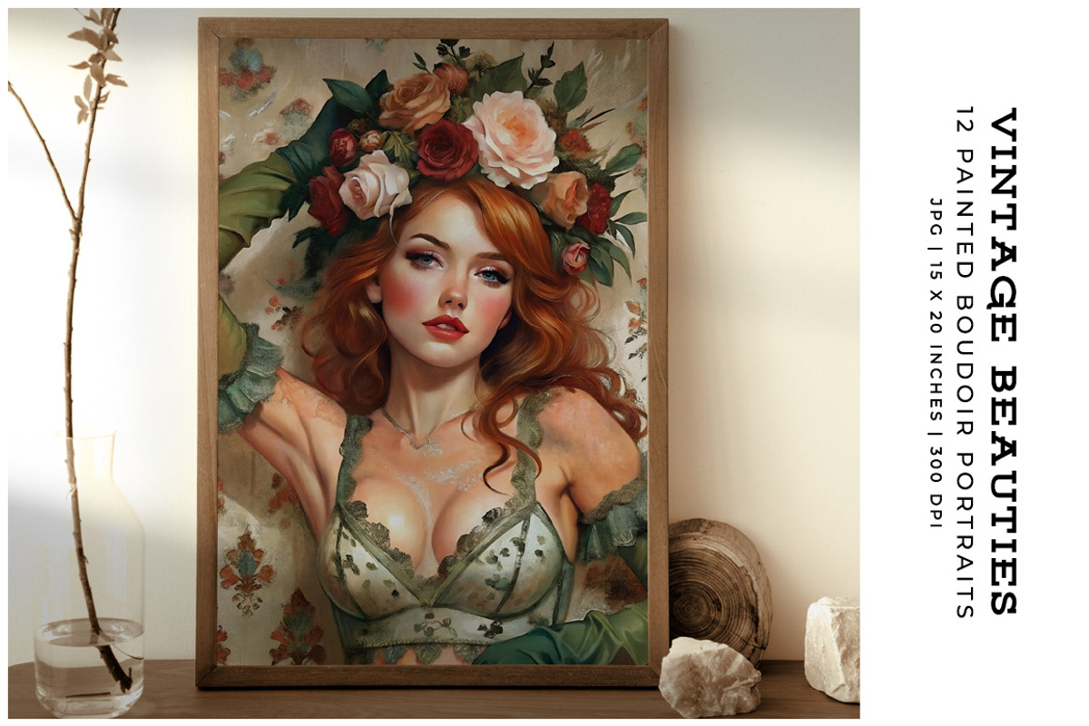 Vintage Beauties, a Person Illustration by Digital Art Creations (Photo 6 of 6)