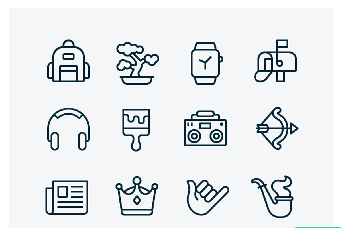 iOS Edge - 1200 Line Icons, an Outline Icon by Flaticons (Photo 2 of 7)