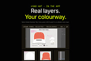 Hat Template - Dad Hat, a Hat Mockup by Template Haven (Thumbnail 4 of 14)