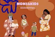 Love you Mom-abstract collection, an Object Illustration by Natalia Tugova (Thumbnail 5 of 11)