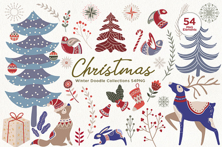 Christmas Doodle Collection