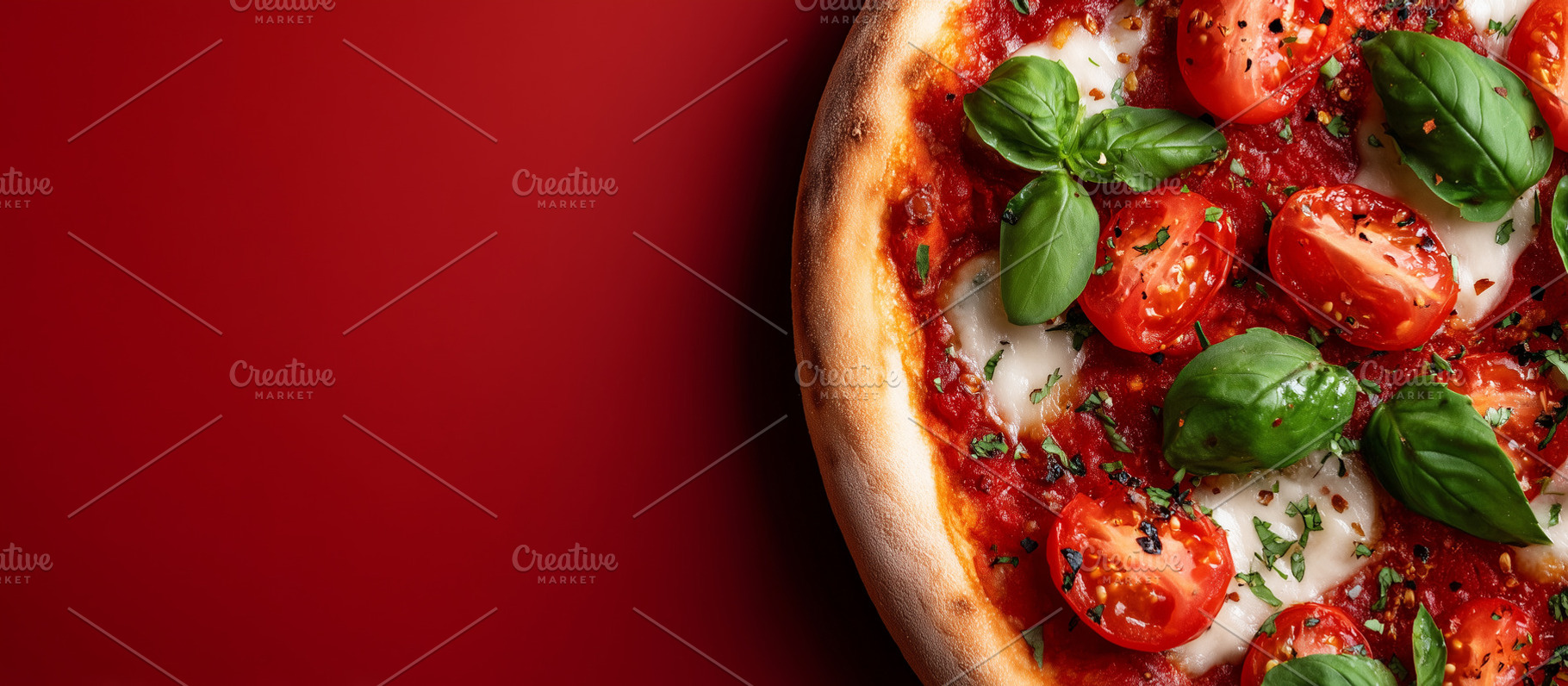 Delicious Italian Margherita pizza, a Food & Drink Photo by MistyDay