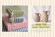 Simply Patterns: Pastel Collection, a Pattern Graphic by lerinartstudio (Thumbnail 3 of 11)