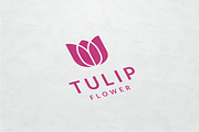 Tulip Flower Logo Template, a Branding & Logo Template by yopie (Thumbnail 2 of 4)