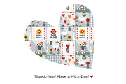 Scandinavian Geese Seamless Pattern, a Pattern Graphic by Toltemara (Thumbnail 3 of 3)