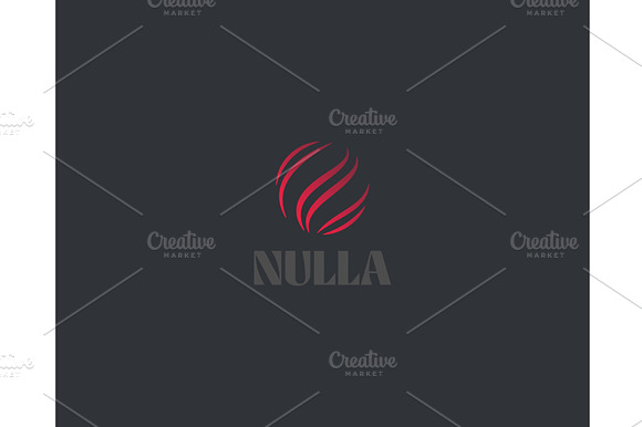 Abstract striped logo. preview 2