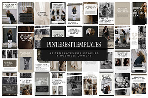 Pinterest Templates for Coaches