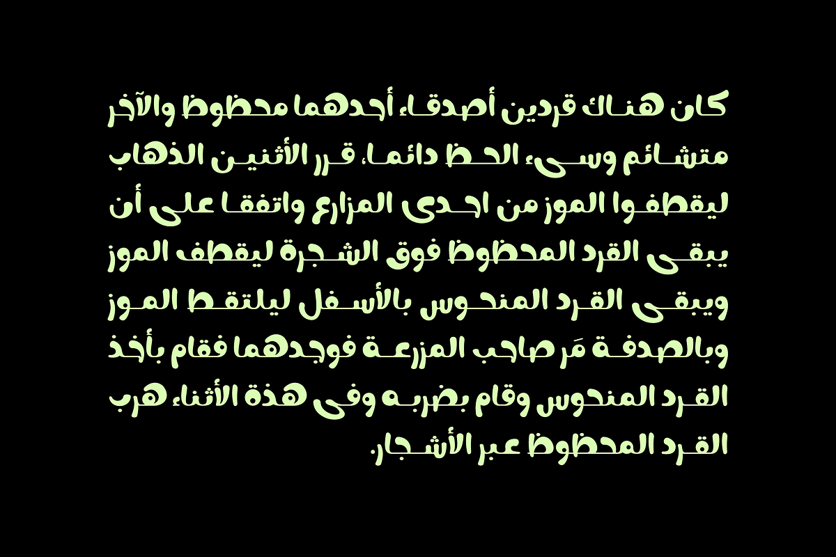 Nokta - Arabic font | خط نكتة preview 6