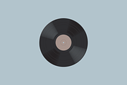 Vinyl Record, an Object Illustration by BenDesigner (Thumbnail 1 of 2)