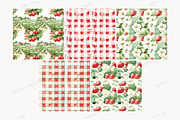 Strawberry Paper Pattern | Berries, a Pattern Graphic by GlamArtZhanna (Thumbnail 4 of 4)
