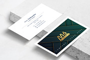 Abstract Business Card Template - 51, a Business Card Template by M6 Gallery (Thumbnail 2 of 3)