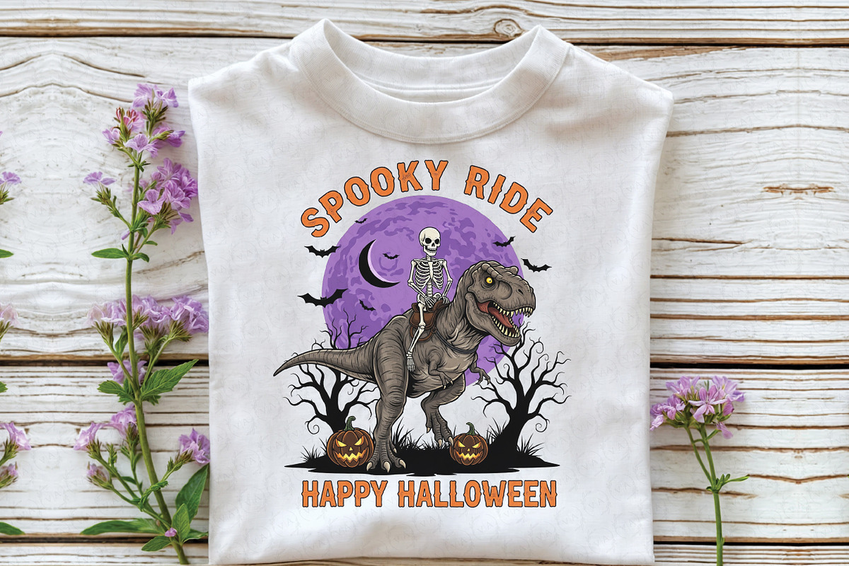 Halloween Spooky Ride PNG, an Illustration by Craft Nest (Photo 2 of 6)