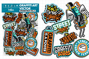 Bundle Graffiti Sticker Pack Vector, a Decorative Illustration by MEAS7 Artwork (Thumbnail 7 of 7)