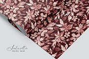 Blush Blossom Watercolor Flora Print, a Pattern Graphic by SirenaArt (Thumbnail 12 of 16)