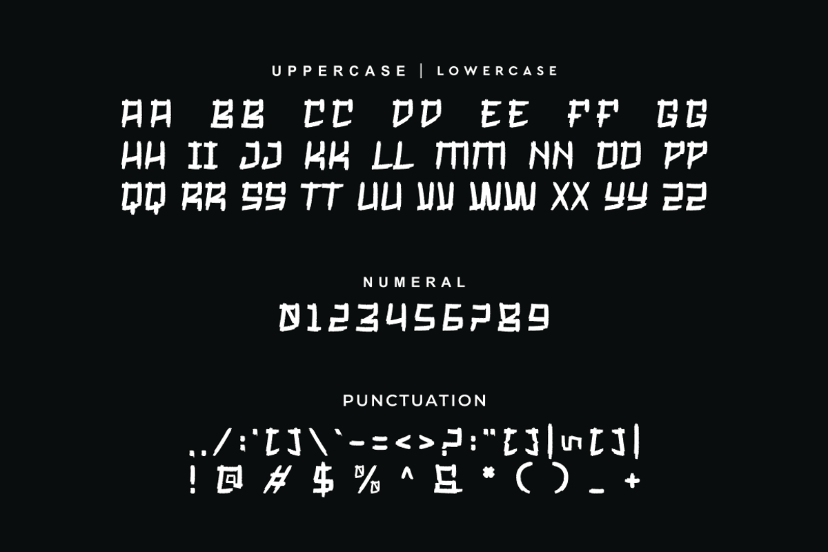 Shinre - Japanese Font, a Handwritten Font by Iqsiart Studio (Photo 6 of 7)