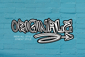 GWISHA Graffiti Font