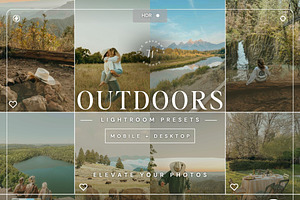 15 Outdoor Lightroom Presets, a Preset Add-On by TheWayfarerShoppe
