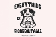 Everything Is Figureoutable PNG, an Illustration by SharpMarketplace (Thumbnail 1 of 9)
