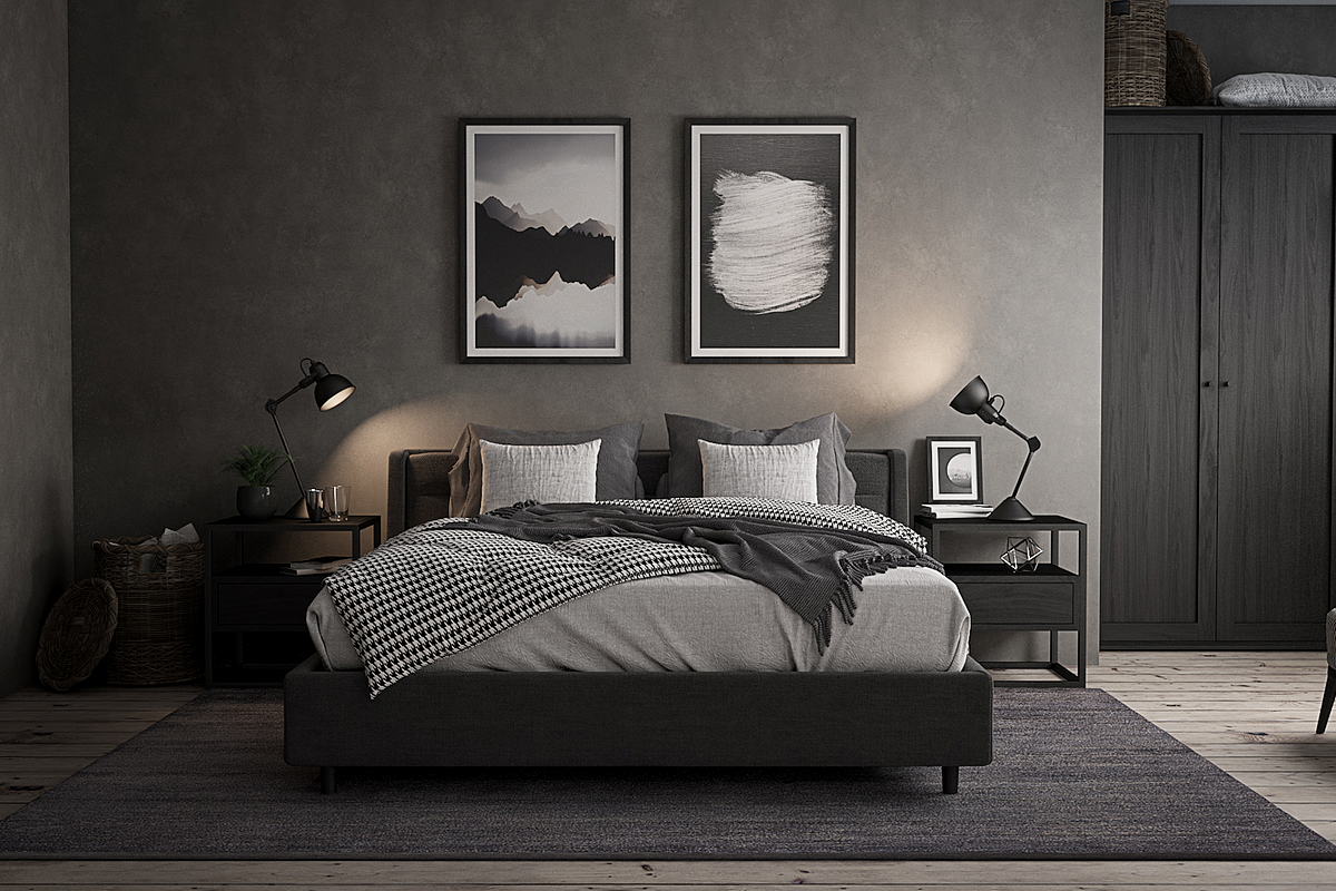 Ikea Room - Vray for Cinema4D, an Architecture 3D Model by MockupRender (Photo 2 of 2)