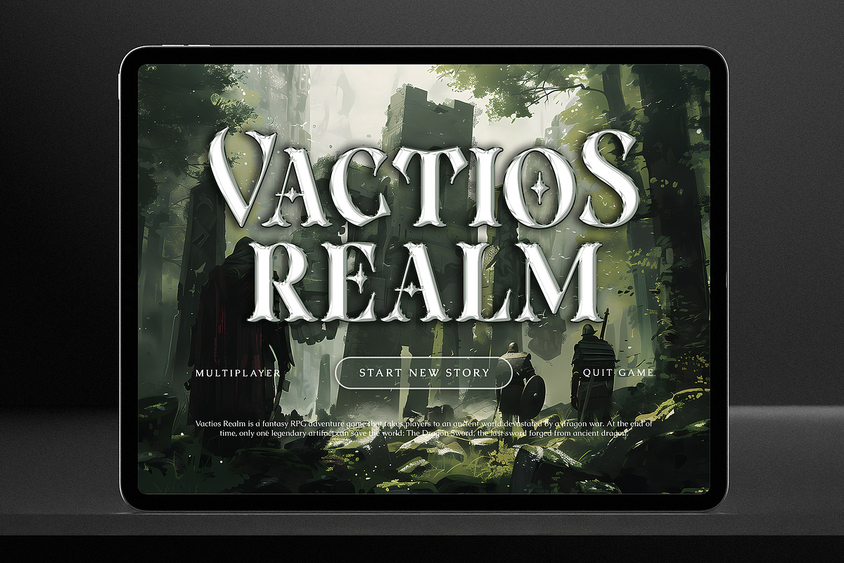 Monarch Realm - Classic Fantasy Font, a Font by Typia Nesia (Photo 7 of 12)