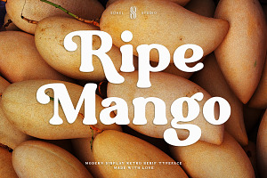 Ripe Mango - Header & Banner Font