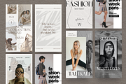 CANVA | Glamour Social Media Pack, a Social Media Template by 9inchideas (Thumbnail 9 of 10)
