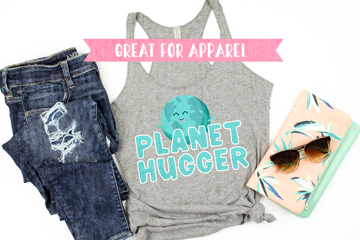 Planet Hugger - Layered Font Family preview 5
