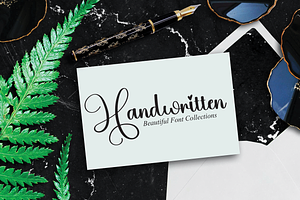 Earrings Script Font