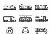 Bundles Travel Navigation Icon, an Outline Icon by adenpinkstore (Thumbnail 7 of 18)