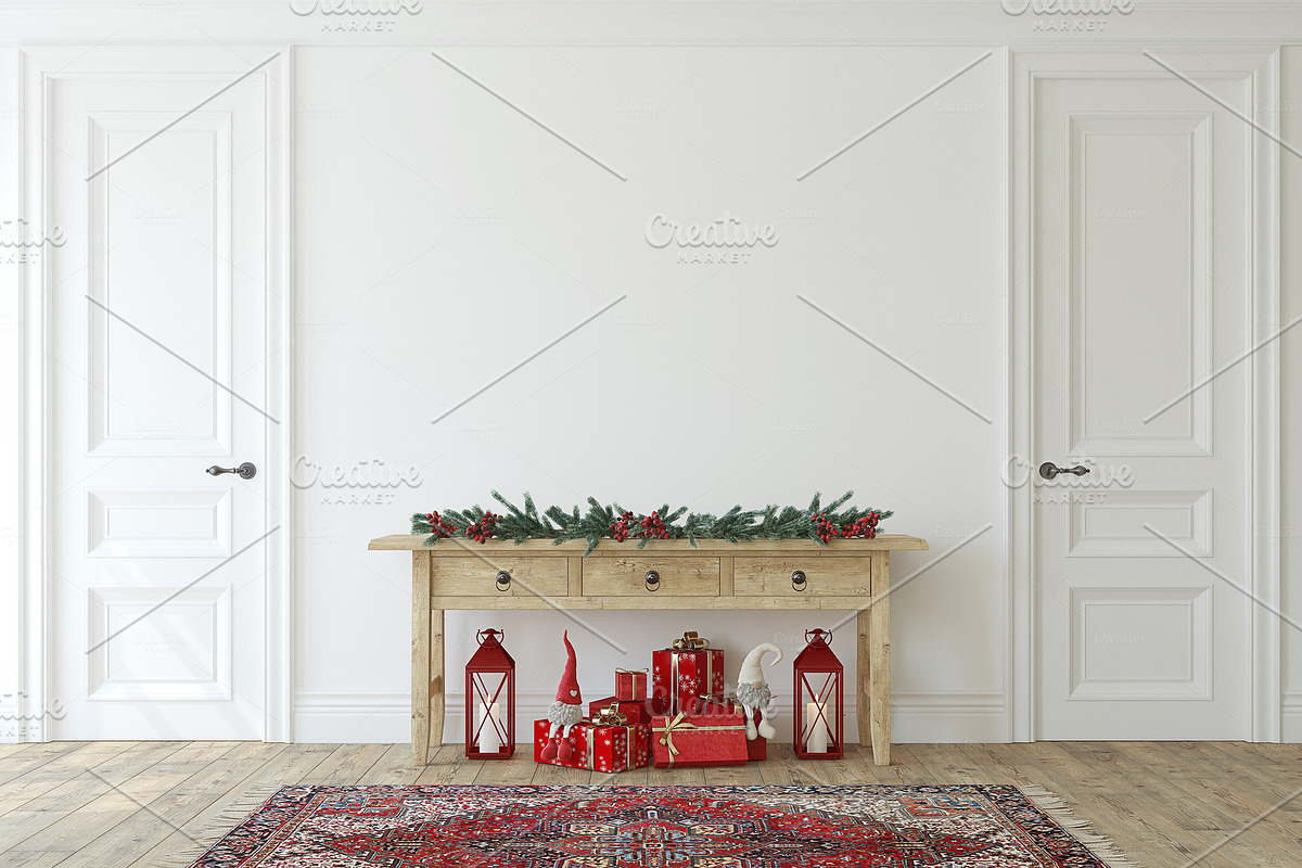 MAGIC CHRISTMAS Frame Mockups, a Print Template by MyHomeMockups (Photo 5 of 12)