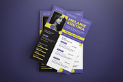 Simple Purple - Resume Template, a Print Template by VUNIRA (Thumbnail 2 of 2)